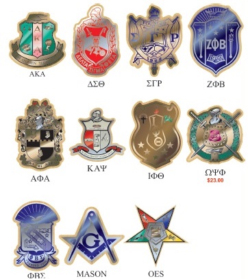 Kappa Alpha Psi Decor Domed crest plaque